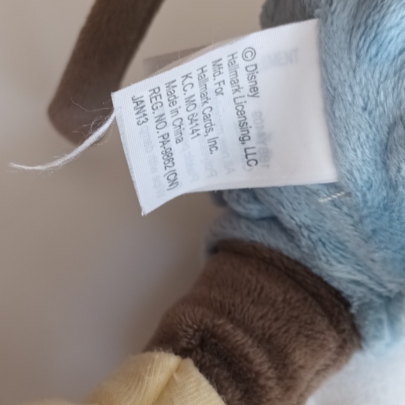 Hallmark| Disney Baby Mickey Mouse pastel/grey and blue shorts 12 inch - Picture 4 of 5